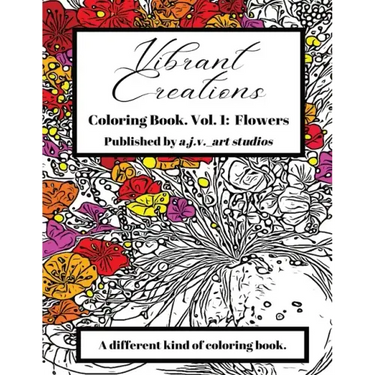 Vibrant Creations: Coloring Book