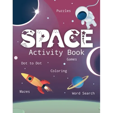 Space Activity Book: Games, Coloring, Puzzles, Sudoku, Word Search, Cut and Glue, and More! Learn the Planets of the Solar System with this