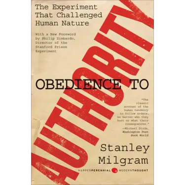 Obedience to Authority: An Experimental View