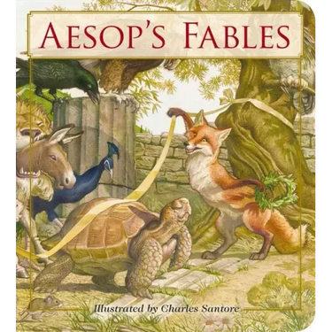 Aesop's Fables Oversized Padded Board Book: The Classic Edition