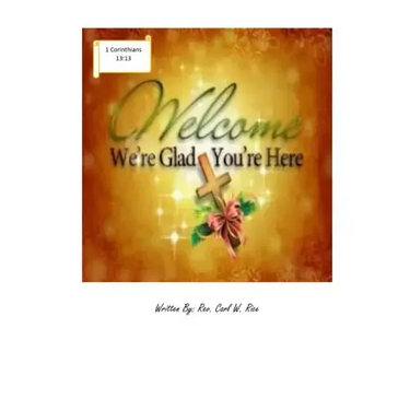 Welcome Home We're Glad You're Here
