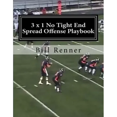 3 x 1 No Tight End Spread Offense Playbook