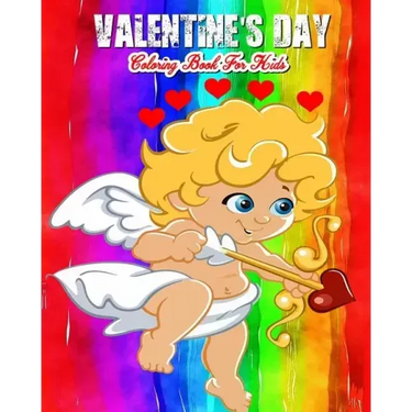 Valentine's Day Coloring Book For Kids