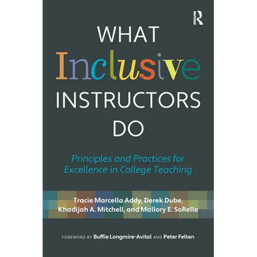 What Inclusive Instructors Do: Principles and Practices for Excellence in College Teaching