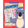 My First Word Search - Country Words: Word Search Puzzle for Kids Ages 4 -6 Years