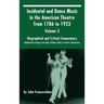 Incidental and Dance Music in the American Theatre from 1786 to 1923: Volume 3, Biographical and Critical Commentary - Alphabetical Listings from Edga