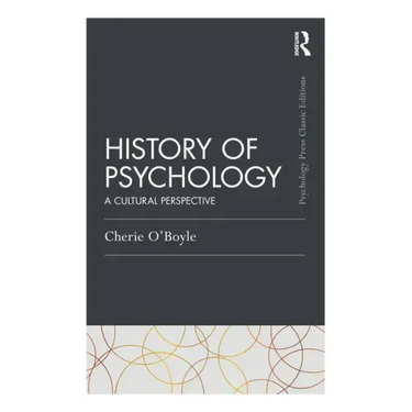 History of Psychology: A Cultural Perspective