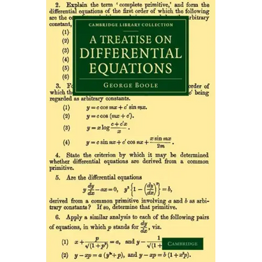 A Treatise on Differential Equations