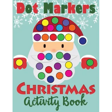 Dot Markers Christmas Activity Book