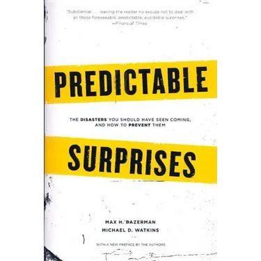 Predictable Surprises: The Disasters You Should Have Seen Coming, and How to Prevent Them