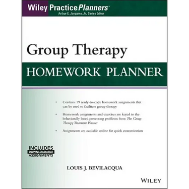 Group Therapy Homework Planner
