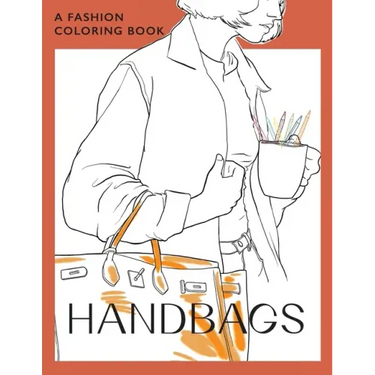 Handbags: A coloring book for Adults and Teenagers