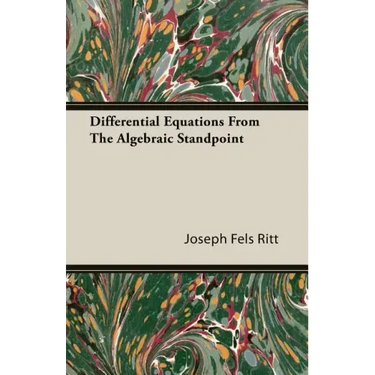 Differential Equations from the Algebraic Standpoint