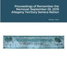 Proceedings of Remember the Removal: September 28, 2019 Allegany Territory Seneca Nation