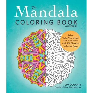 The Mandala Coloring Book, Volume II: Relax, Calm Your Mind, and Find Peace with 100 Mandala Coloring Pages