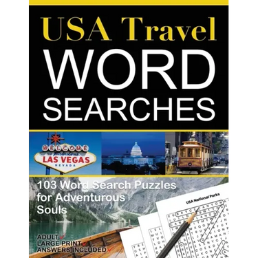 USA Travel Word Searches: 103 Word Search Puzzles for Adventurous Souls