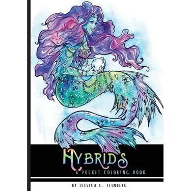 Hybrids Pocket Coloring Book