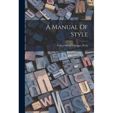 A Manual Of Style