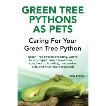 Green Tree Pythons as Pets: Green Tree Python breeding, where to buy, types, care, temperament, cost, health, handling, husbandry, diet, and much
