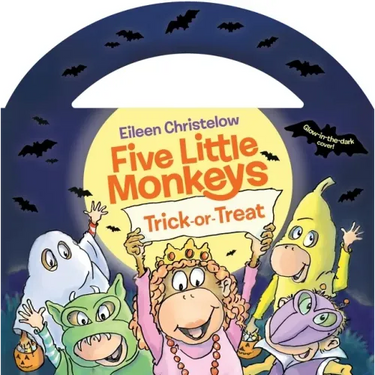 Five Little Monkeys Trick-Or-Treat Glow-In-The-Dark Edition