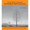 Solutions Manual to Accompany Intermediate Public Economics, second edition