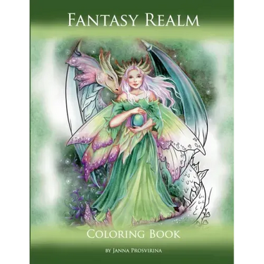 Fantasy Realm: Coloring Book