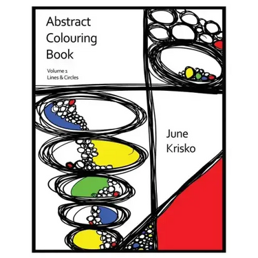 Abstract Colouring Book Volume 1: Lines and Circles