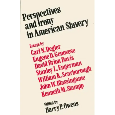 Perspectives and Irony in American Slavery