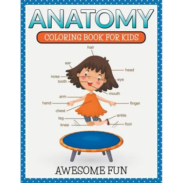Anatomy: Coloring Book For Kids- Awesome Fun
