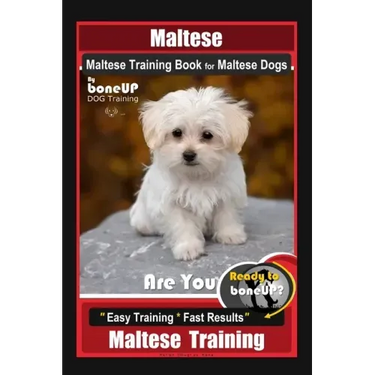 Maltese, Maltese Training Book for Maltese Dogs By BoneUP DOG Training, Are You Ready to Bone Up? Easy Training * Fast Results, Maltese Training