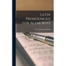 Latin Pronounced for Altar Boys