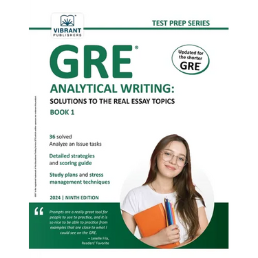 GRE Analytical Writing: Solutions to the Real Essay Topics - Book 1