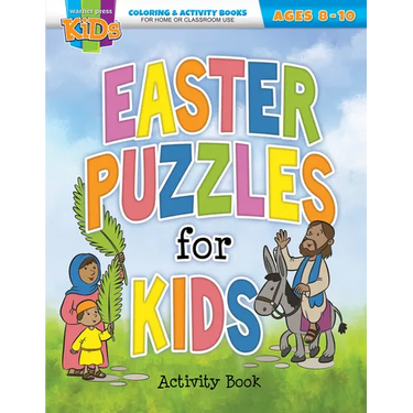 Easter Puzzles for Kids: Activity Book