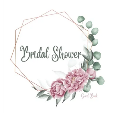 Bridal shower guest book with games