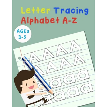 Letter Tracing Alphabet A-Z: Handwriting Workbook and Practice for Kids Ages 3-5, Letter Tracing Book for Preschoolers, The Funniest ABC Book