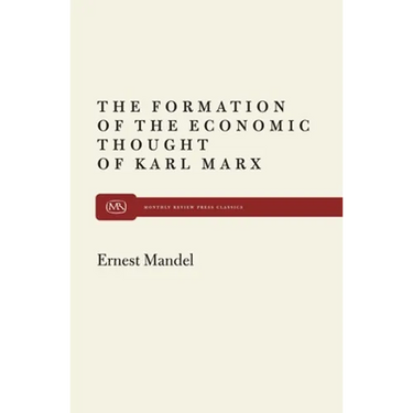 Formation of Econ Thought of Karl Marx
