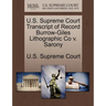 U.S. Supreme Court Transcript of Record Burrow-Giles Lithographic Co V. Sarony
