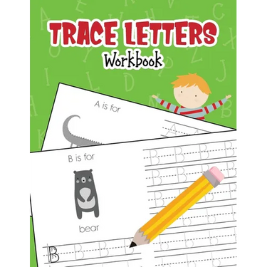 Trace Letters Workbook: Animal Alphabet Book Handwriting Practice for Pre K, Preschool, Kindergarten, and Kids Ages 3-5
