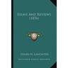 Essays And Reviews (1876)