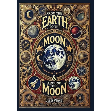 From the Earth to the Moon & Around the Moon (Collector's Edition) (Laminated Hardback with Jacket)