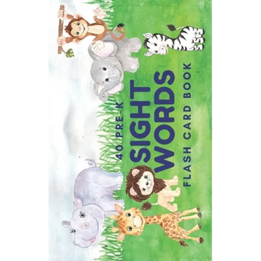 40 Pre-K Sight Words: Flash Card Book