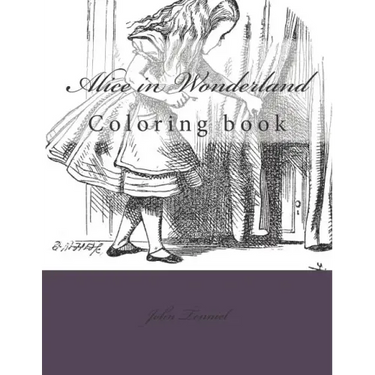 Alice in Wonderland: Coloring Book
