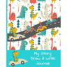 My Story Draw & Write Journal: Dino Racers Primary Notebook for Boys & Girls, Grades K-2, Half Picture Space & Half Handwriting Practice Lines. Handy