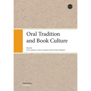 Oral Tradition and Book Culture