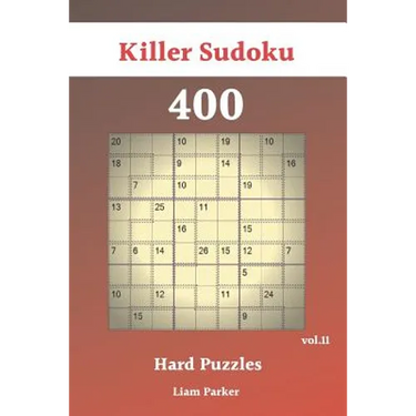 Killer Sudoku - 400 Hard Puzzles vol.11