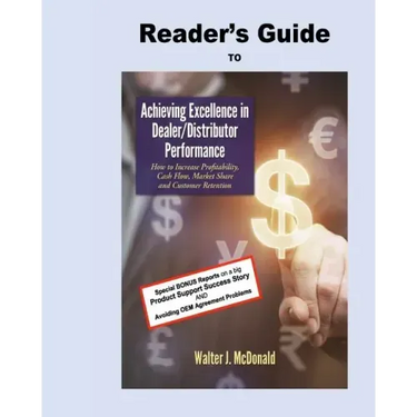 Reader's Guide to Achieving Excellence in Dealer/Distributor Performance