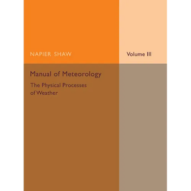 Manual of Meteorology