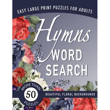 Hymns Word Search: A Large-Print Christian Puzzle Book for Senior Adults