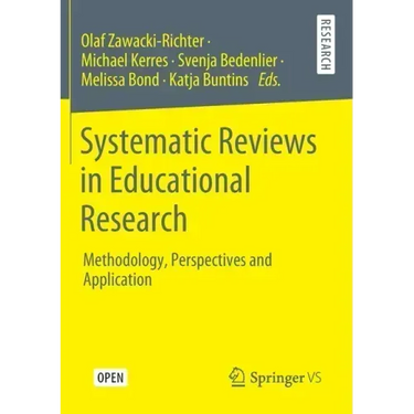 Systematic Reviews in Educational Research: Methodology, Perspectives and Application