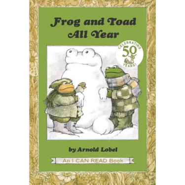 Frog and Toad All Year: From the Classic Animal Friendship and Adventure Series, Great for Growing Reading Skills and Early Literacy Development for K